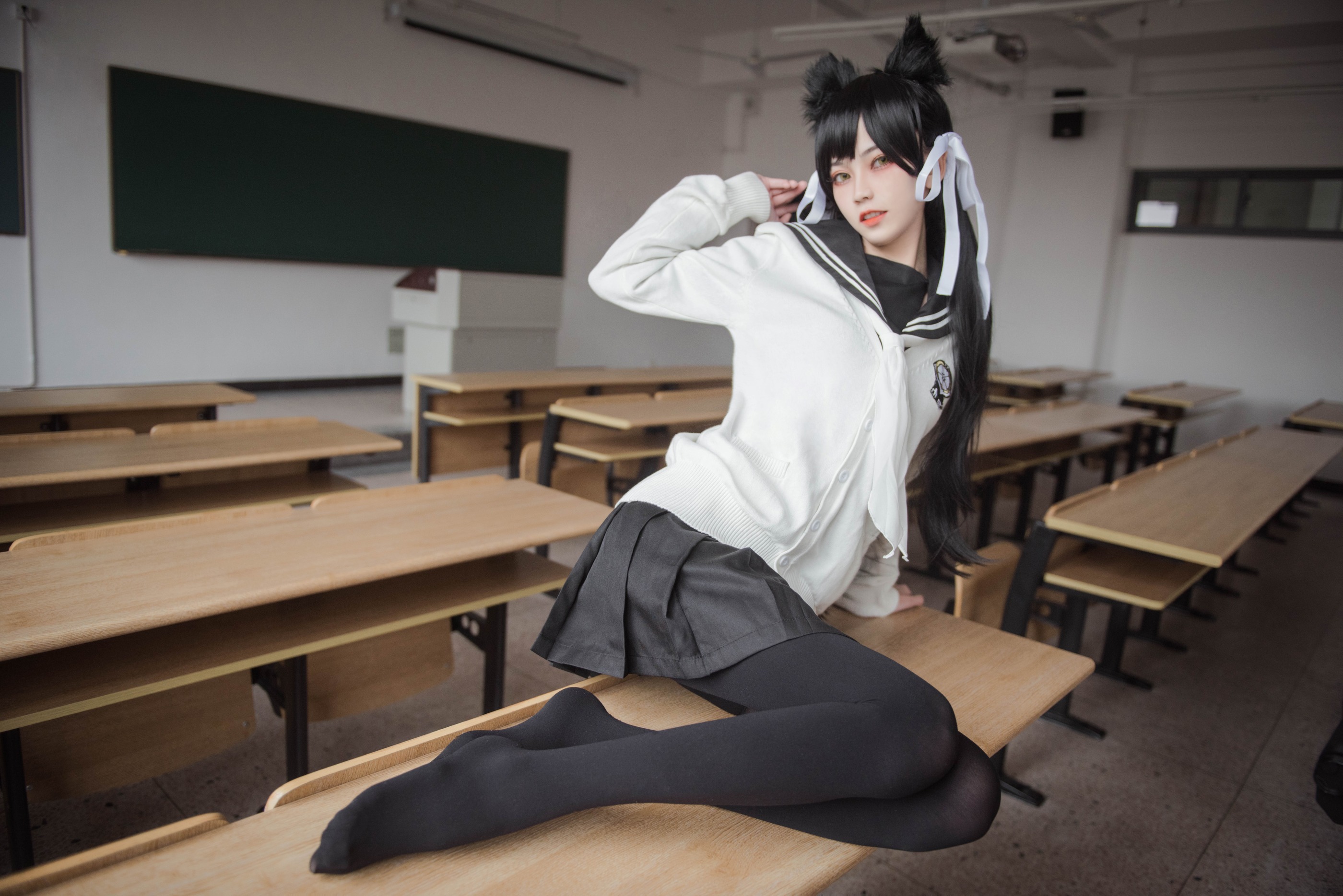 图片[1]-你的负卿 – NO.003 爱宕制服 [11P]-XikXak